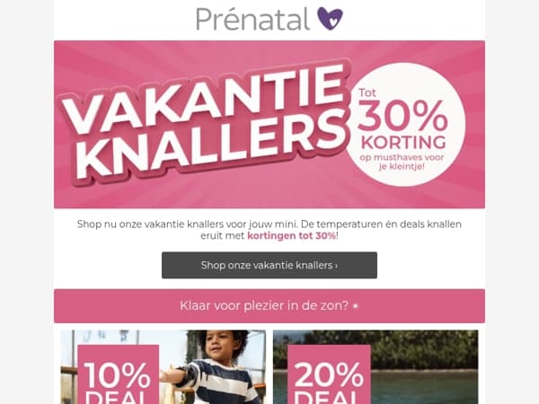 Summer essentials met kortingen tot 30% 🌞