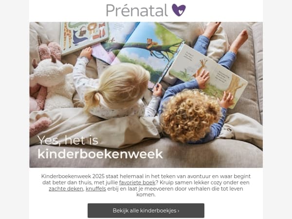 Yay! Kinderboekenweek: tijd om samen te lezen 📚