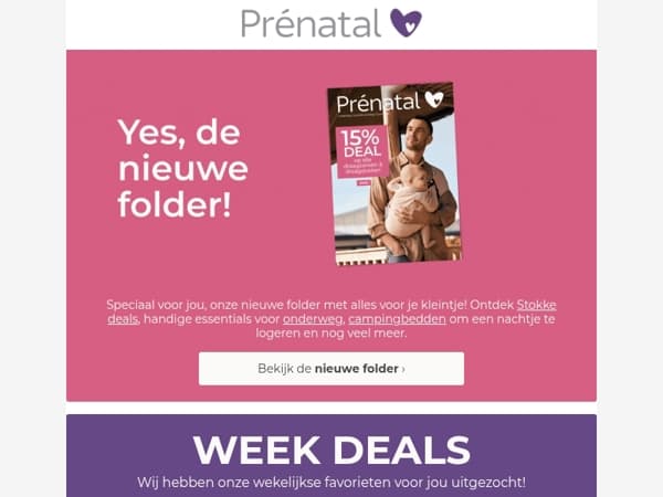 Mail, onze nieuwe folder is er 💜