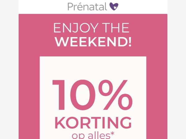 10% korting op álles⚡️Let’s shop, Mail