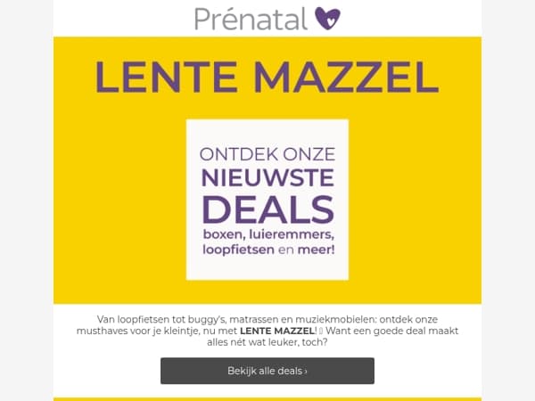 🚨 Loopfietsen, buggy's en meer: nu met LENTE MAZZEL!