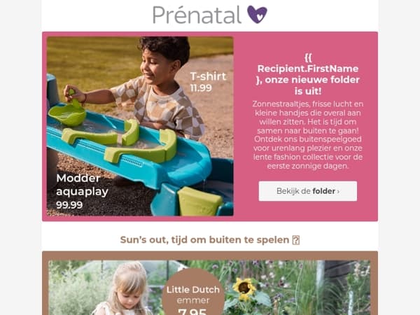 Zonnetje + spelen = perfecte match 🌞