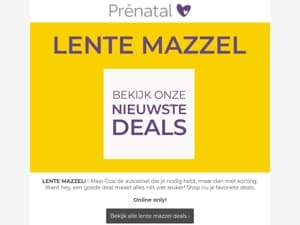 Lente mazzel 💛 Deals op Maxi-Cosi & Stokke