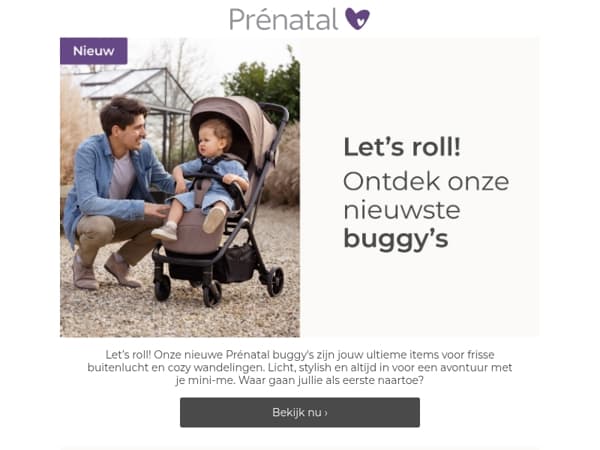 Ontmoet Bliss, Eloy en Elin : onze nieuwe buggy's