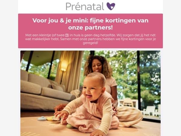 Mail, speciaal voor jou 😘 Voordeel bij onze partners