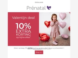 💘 Alleen vandaag: 10% EXTRA korting op bijna alles