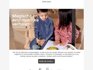 Je kleintje wordt een grote lezer met onze boekjes 📚
