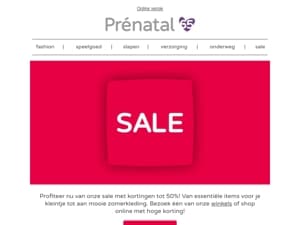 SALE: kortingen tot 50% 😍