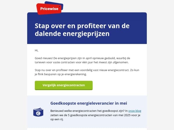 Profiteer van de dalende energieprijzen 📉