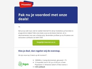 De allerbeste deals voor internet en tv