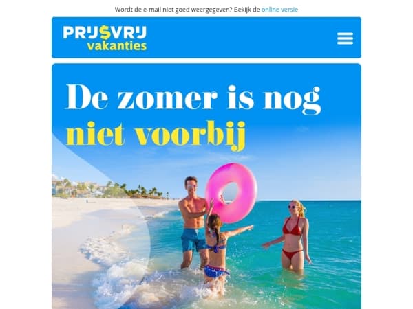 Verleng je zomer ☀️