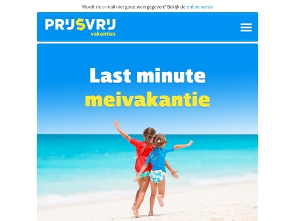 ⏰ Tóch nog op meivakantie?