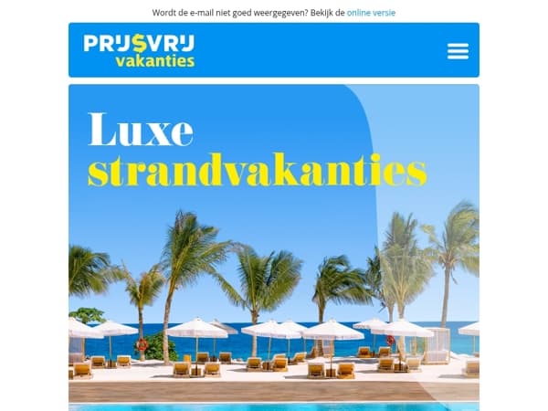 🤩 Dit zijn onze top picks voor een luxe strandvakantie