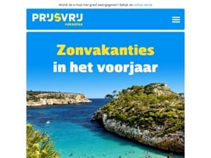 Top 5 populaire vakanties voor het voorjaar ☀️