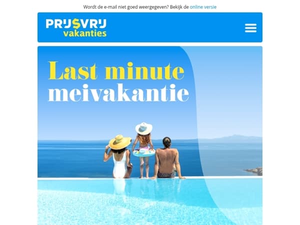 Scoor nú de beste last minute meivakantie-deals! 🤑