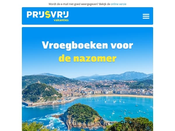 Mailaanbiedingen, de zomer alvast verlengen?