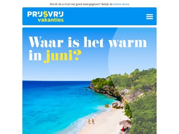 🥵 Waar is het warm in juni?