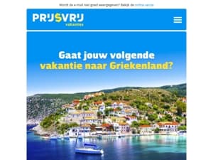 Gaat jouw volgende vakantie naar Griekenland?