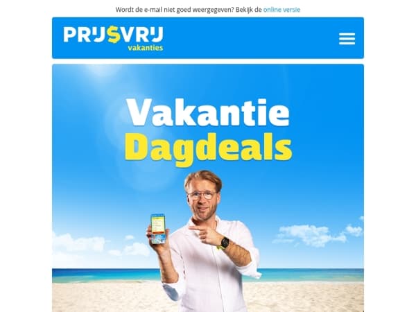 Wil jij binnenkort op zonvakantie?