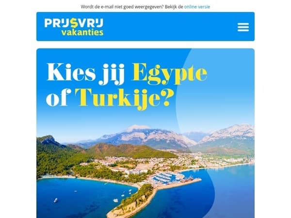 Egypte of Turkije: onze keuzehulp ⁉️