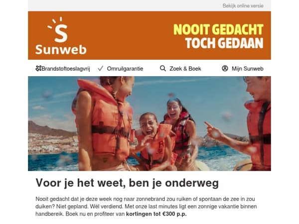 Klaar voor vertrek?
