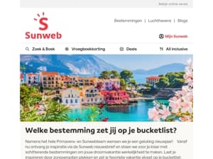 Inspiratie voor je zonvakantie 2025