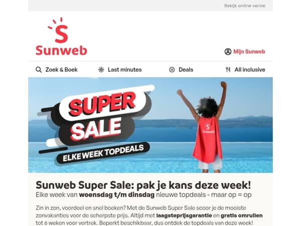 Sunweb Super Sale: OP = OP! ⏰