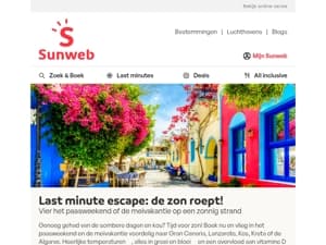 Waarom wachten tot de zomer?