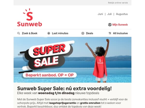 Mis deze 3 topdeals niet!