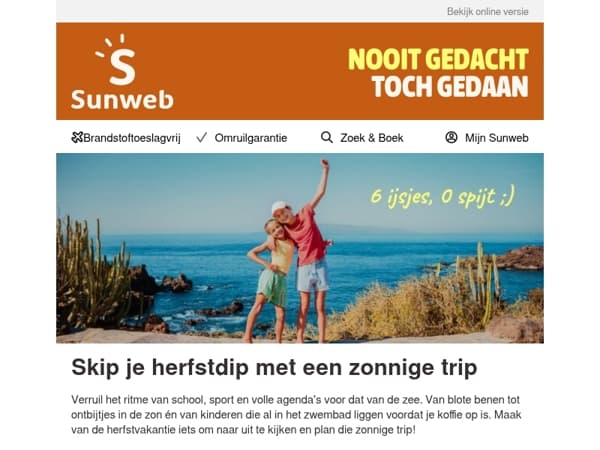 Skip de herfstdip