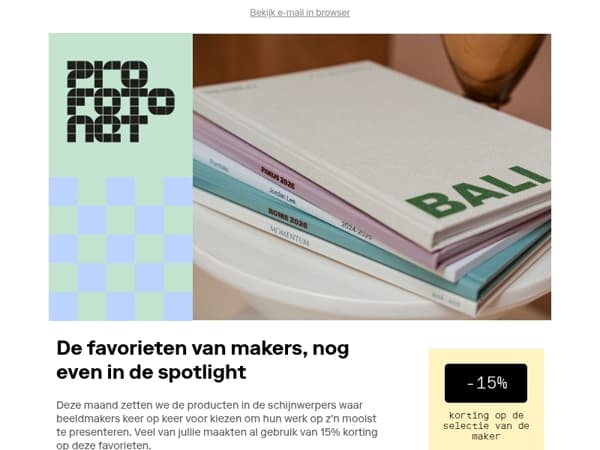 De favorieten van makers wachten nog op je!