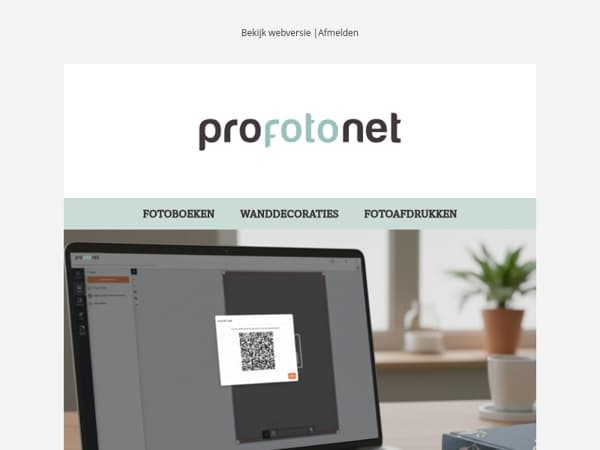 Fotoboeken maken is nu nog makkelijker bij Profotonet!