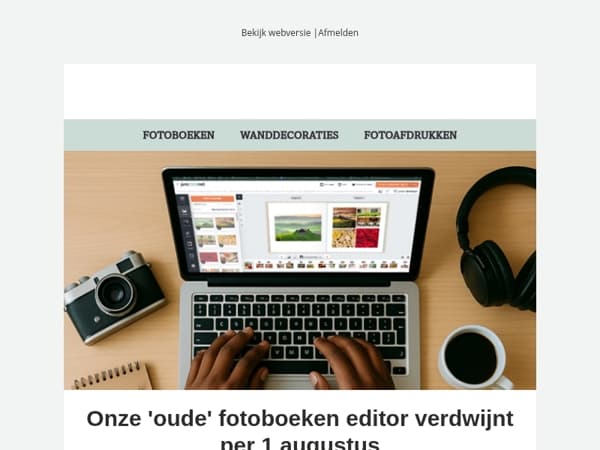 Snel handelen: maak deze week je fotoboek nog af!