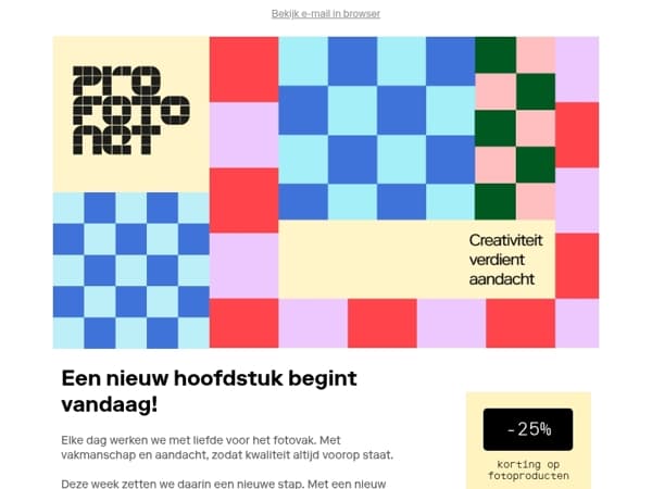 We zijn live! Ontdek het nieuwe Profotonet.