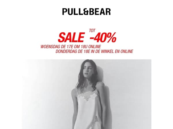 -40% | 17/06: maak je klaar voor de Sale