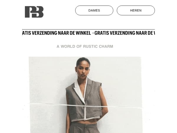 4 SETS 100% rustieke stijl 🤍