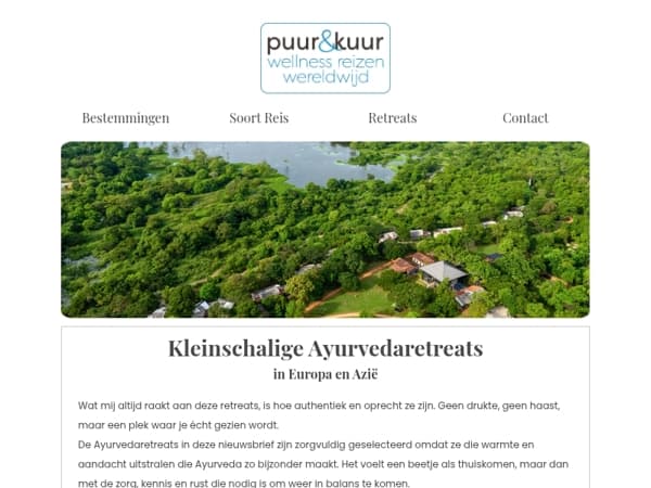 Ontdek de kracht van kleinschalige Ayurveda in Europa en Azië