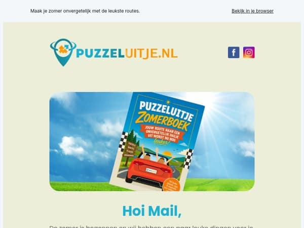 De zomer 🌞 is begonnen met een nieuwe site én een cadeautje 🎁 voor jou!