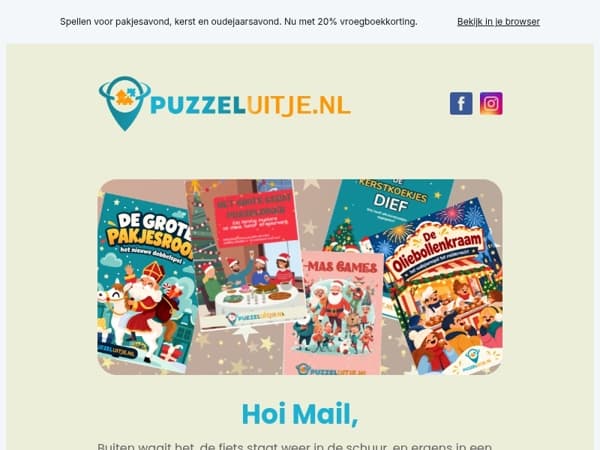 Dit jaar regelen wij december 👏