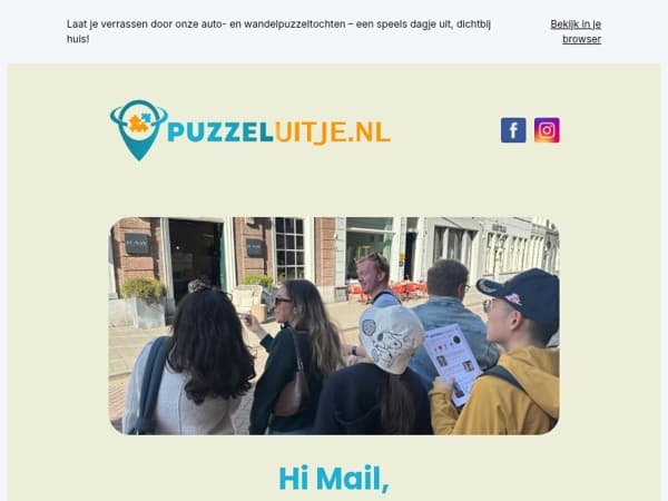 Maak van elk uitstapje iets onvergetelijks 🧩