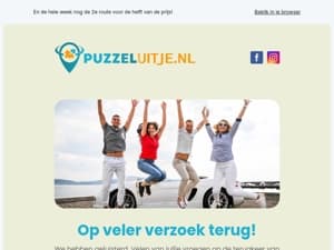 Goed nieuws!🤩 Autopuzzeltochten nu ook als download! 🚘🧩