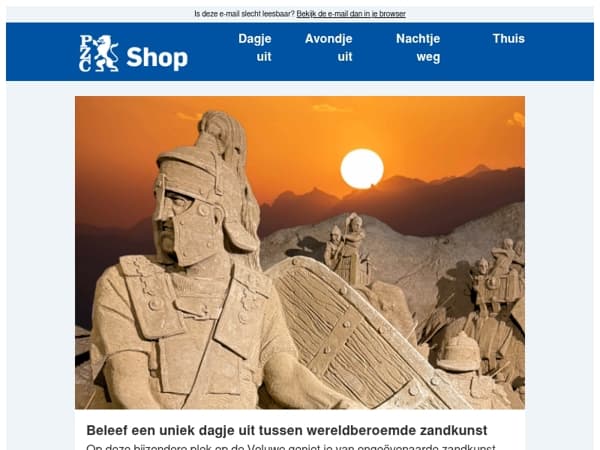 Beleef een uniek dagje uit tussen wereldberoemde zandkunst