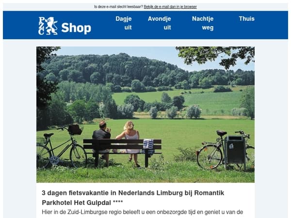 Ontspan tijdens een fietsvakantie in Zuid-Limburg