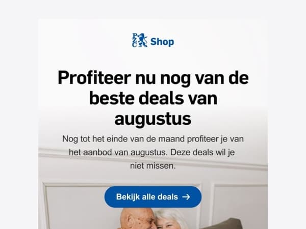 Laatste kans op de beste deals van augustus