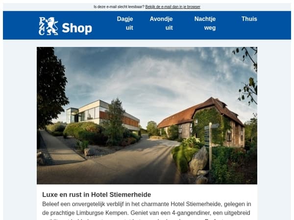 Luxe en rust in Hotel Stiemerheide