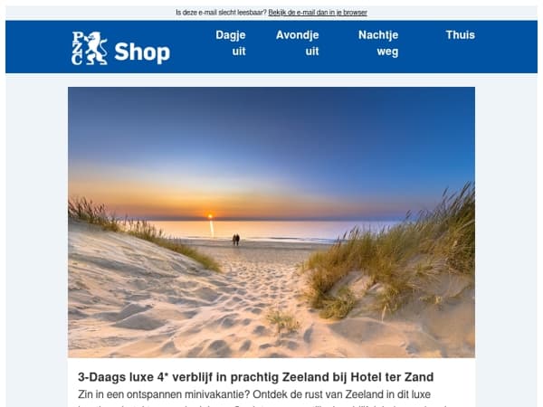 Geniet van een ontspannen minivakantie in Zeeland