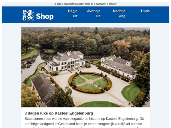 Overnacht extra voordelig in een uniek kasteel