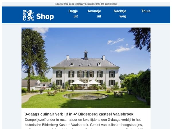 Dompel jezelf onder in rust, natuur en luxe