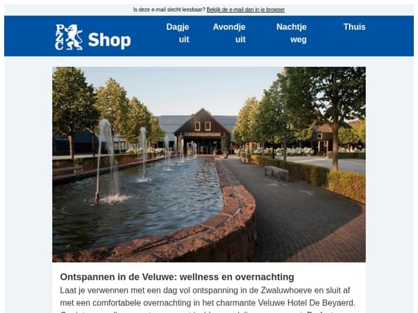Nu extra voordelig: luxe wellness & overnachting