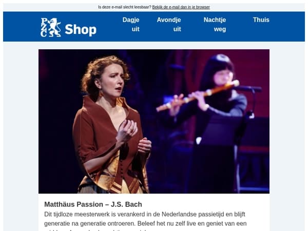 Geniet van Bachs meesterwerk